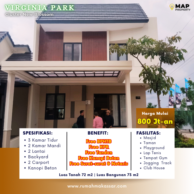 Virginia Park Rumah Strategis Dekat Tol Dan Bandara Hanya 800 Jutaan
