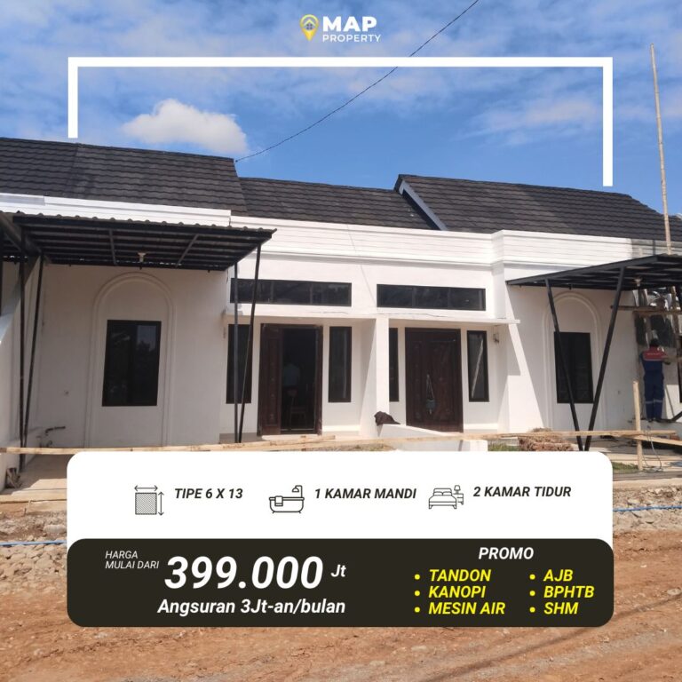 Perumahan Strategis Dekat Kampus UIN Samata Akses Mudah Dan Bebas Banjir Hanya 399 Jutaan!