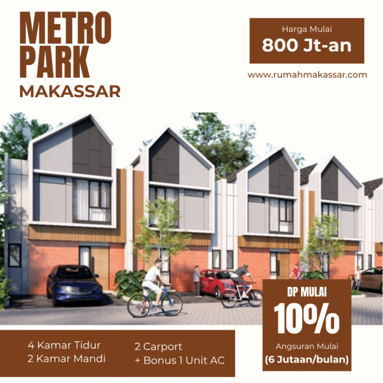 Miliki Sekarang Rumah 2 Lantai Tengah Kota Makassar Lokasi Strategis Belakang Kantor Imigrasi Daya