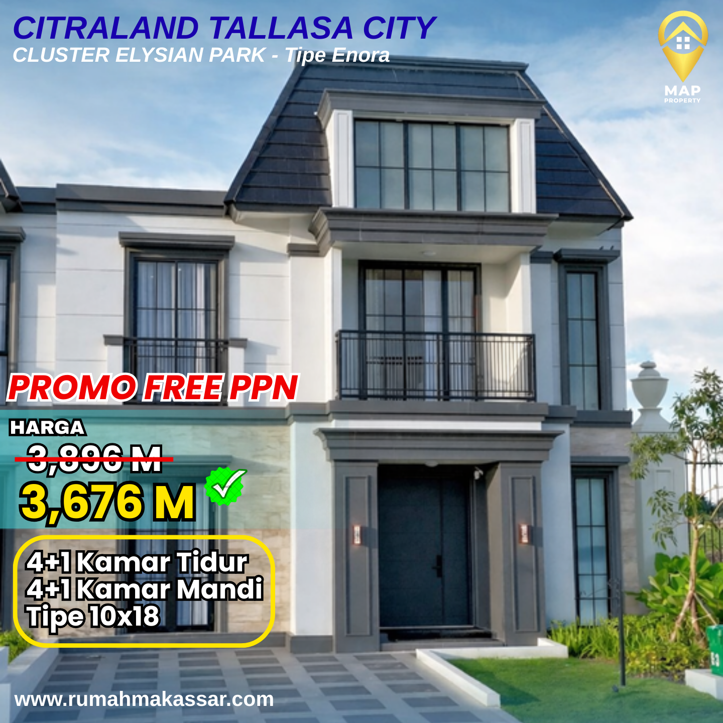 Rumah Mewah Citraland Tallasa